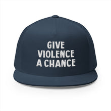 Lions Not Sheep "Give Violence A Chance" 5 Panel Trucker Hat - Dark Version Old