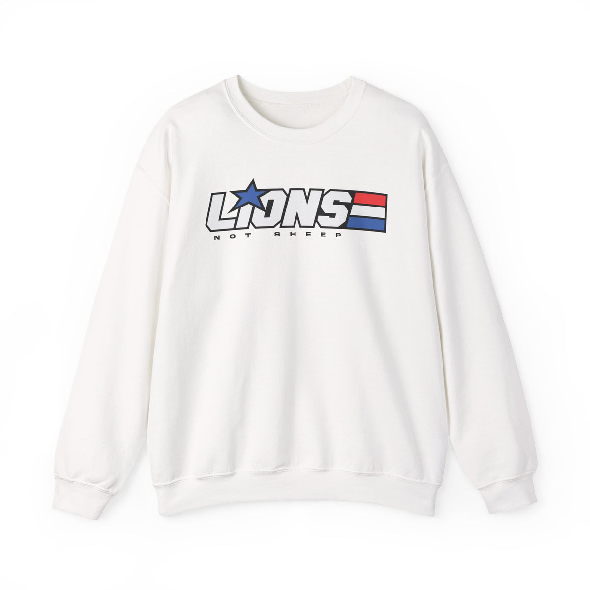 Lions Not Sheep "American Hero" Unisex Crewneck Sweatshirt