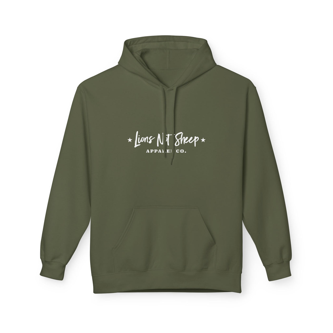Lions Not Sheep "Apparel Co" Softstyle Fleece Hoodie