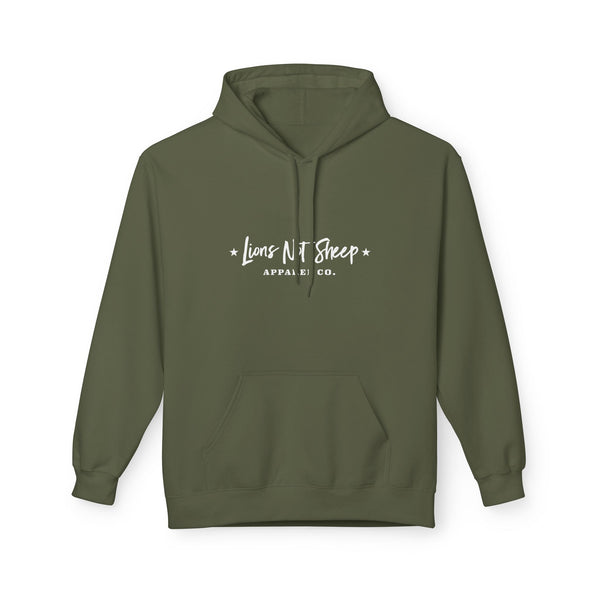 Lions Not Sheep "Apparel Co" Softstyle Fleece Hoodie