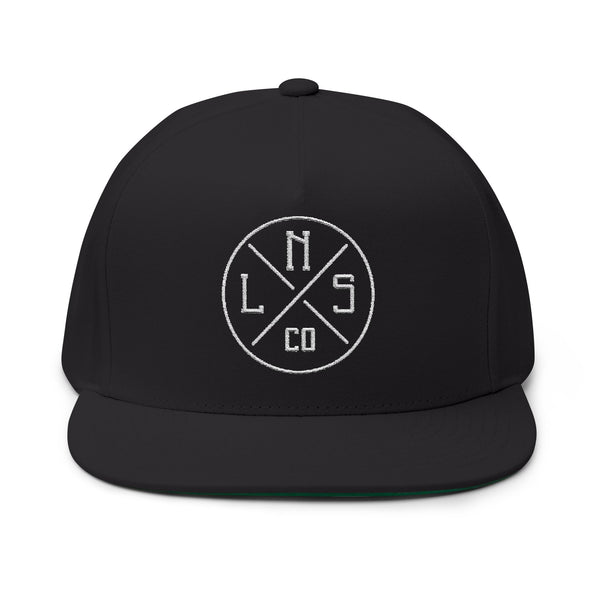 Lions Not Sheep "Icon" Flat Bill Hat - Dark Version Old