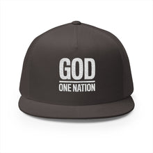 Lions Not Sheep "God's Nation" 5 Panel Trucker Hat - Dark Version Old