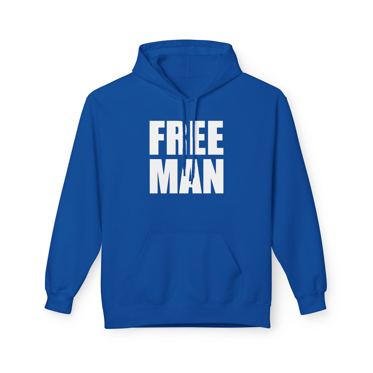 Lions Not Sheep "Free Man" Softstyle Fleece Hoodie