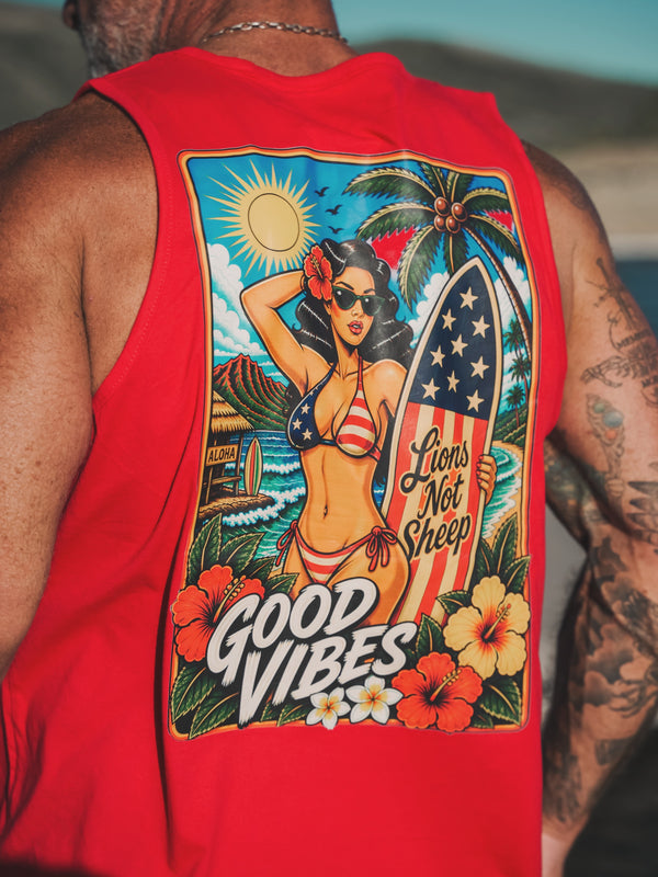 Lions Not Sheep "Good Vibes" Tank
