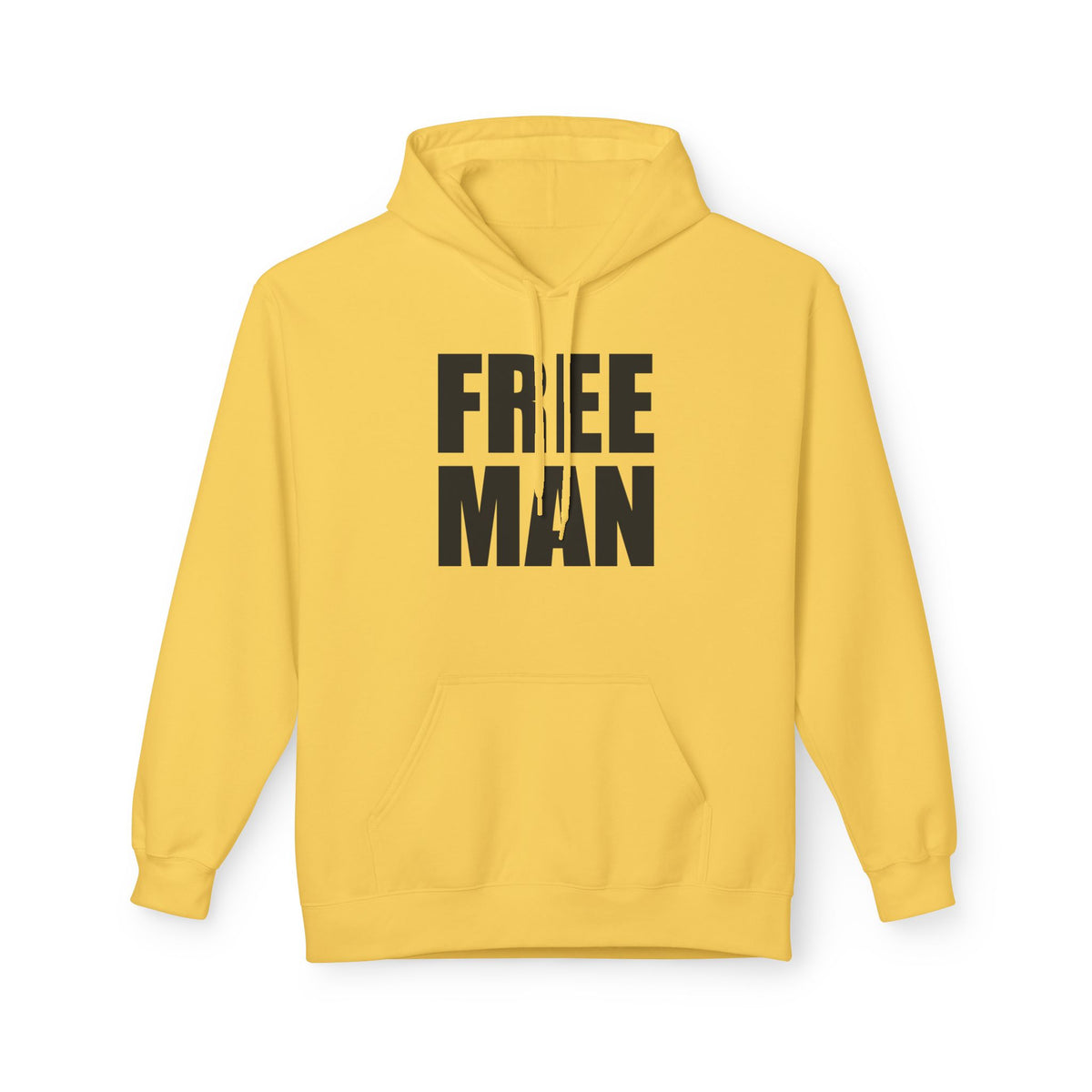 Lions Not Sheep "Free Man" Softstyle Fleece Hoodie
