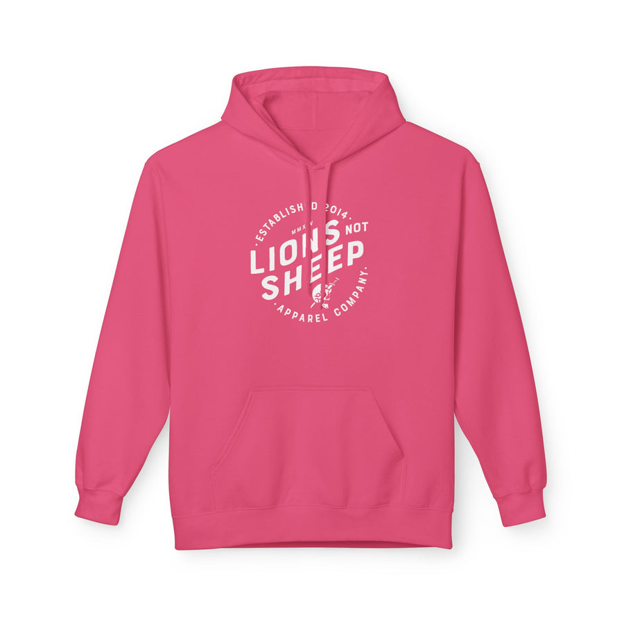 Lions Not Sheep "Vintage Skull" Softstyle Fleece Hoodie