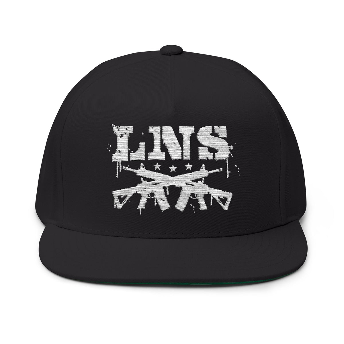 Lions Not Sheep &quot;AR-15&quot; Flat Bill Hat - Dark Version