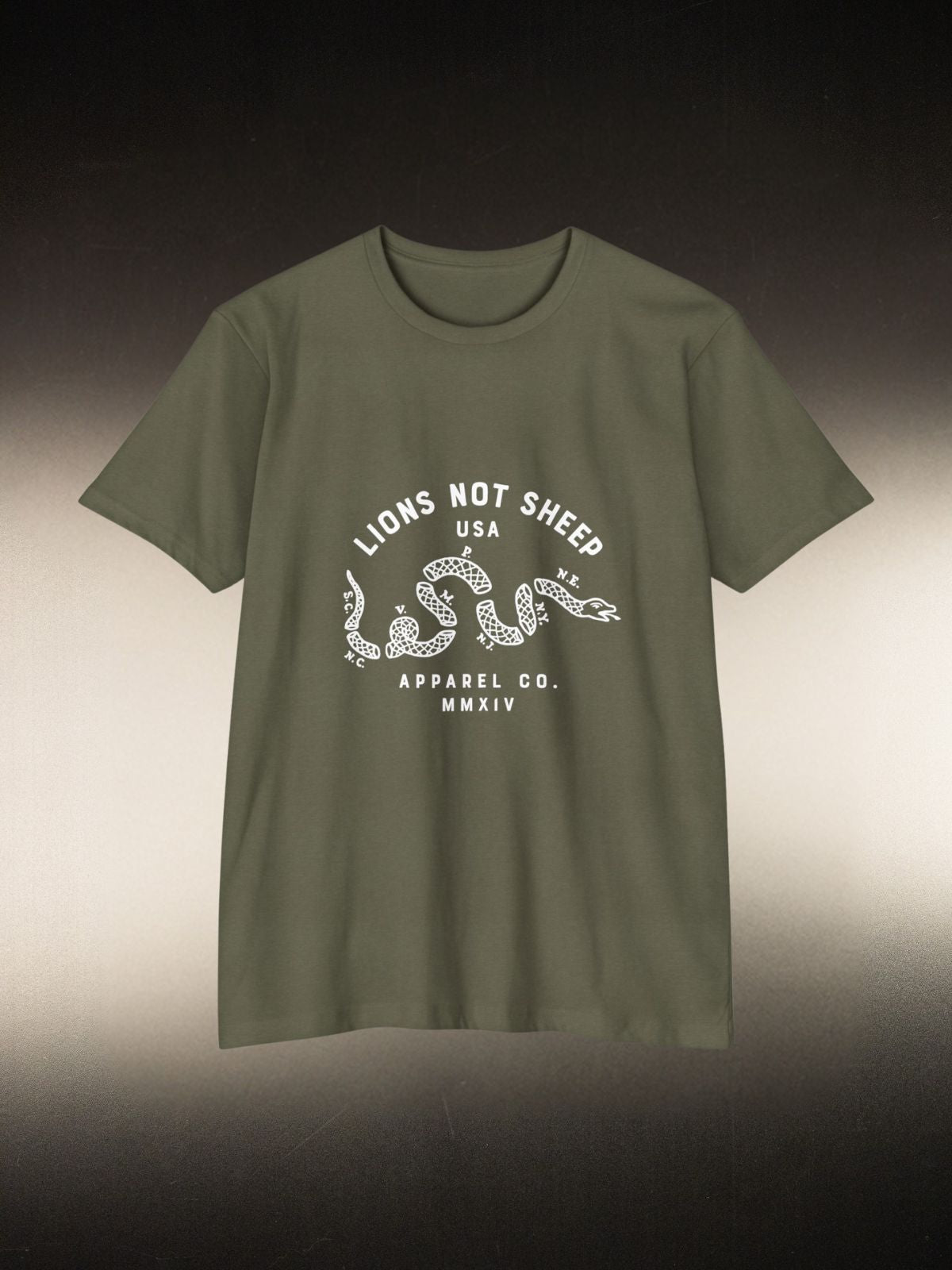 Lions Not Sheep “Vintage Snake” Tee