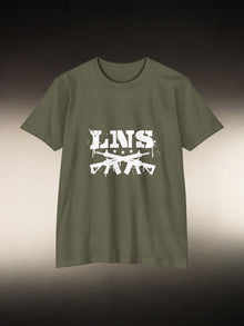 Lions Not Sheep “Crossed Guns” Tee