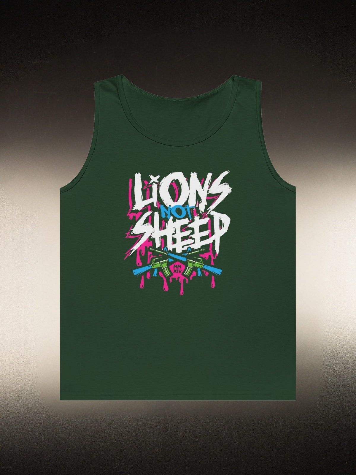 Lions Not Sheep &quot;Graffiti &amp; Guns&quot; Tank