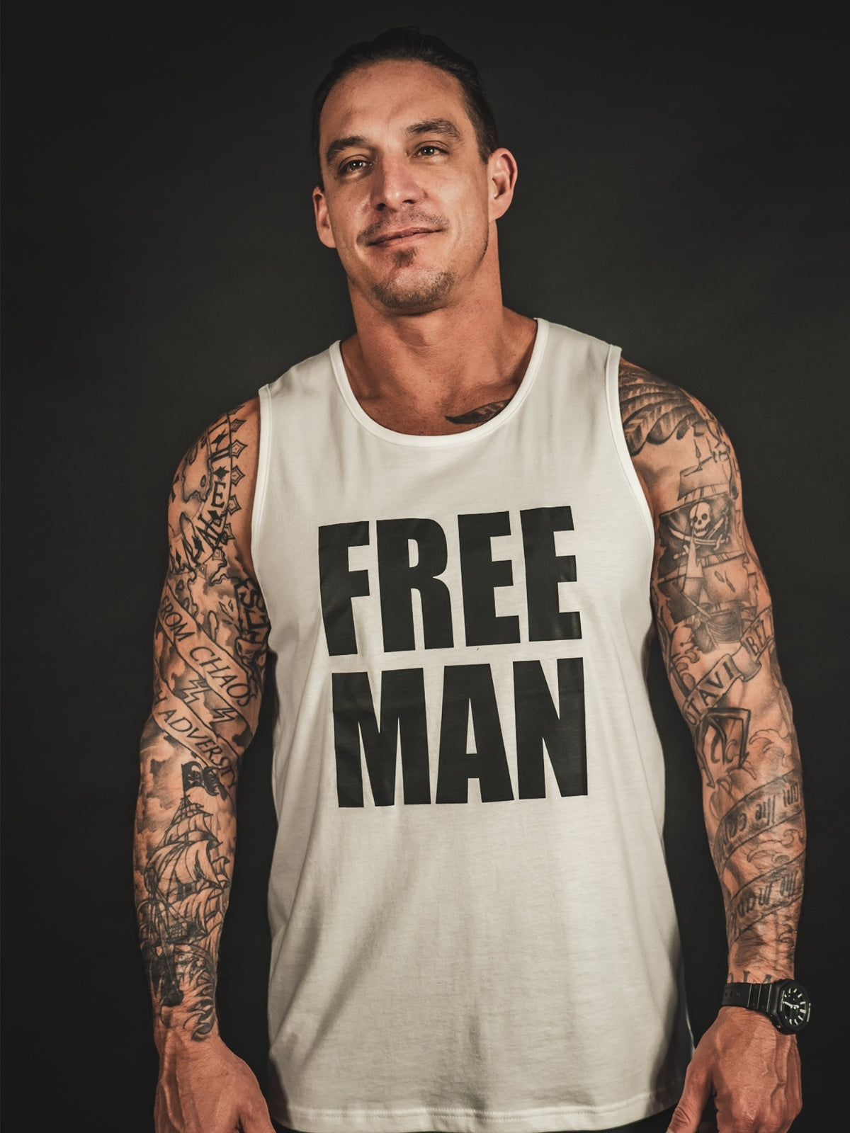 Lions Not Sheep &quot;Free Man&quot; Tank