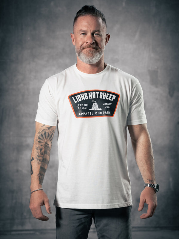 Lions Not Sheep "Lead From the Front" Tee