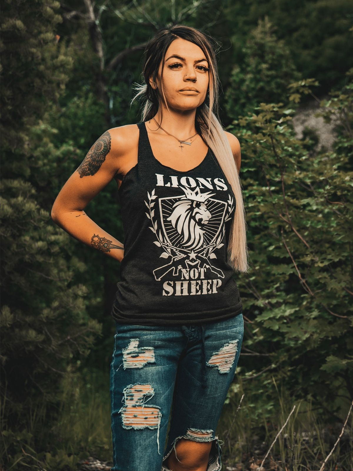 Lions Not Sheep &quot;Rifle&quot; Tank