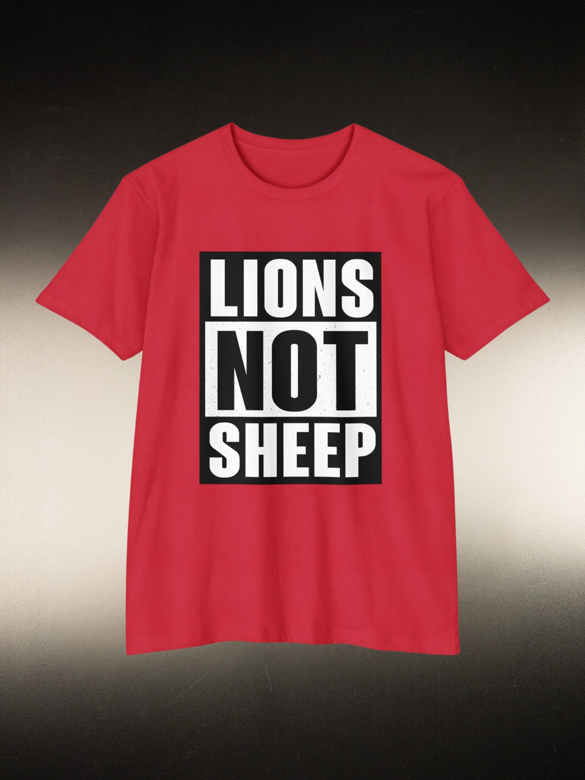 Lions Not Sheep &quot;Straight Outta&quot; Tee