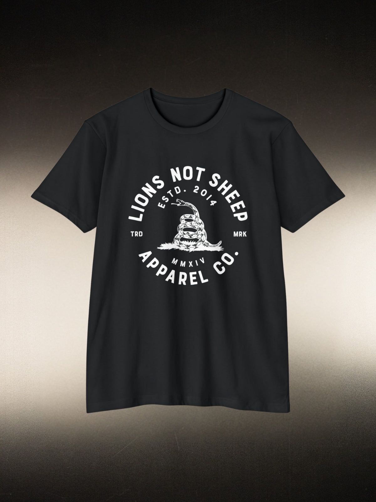 Lions Not Sheep "Don't Tread on Me" Tee