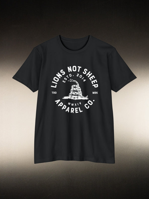 Lions Not Sheep "Don't Tread on Me" Tee