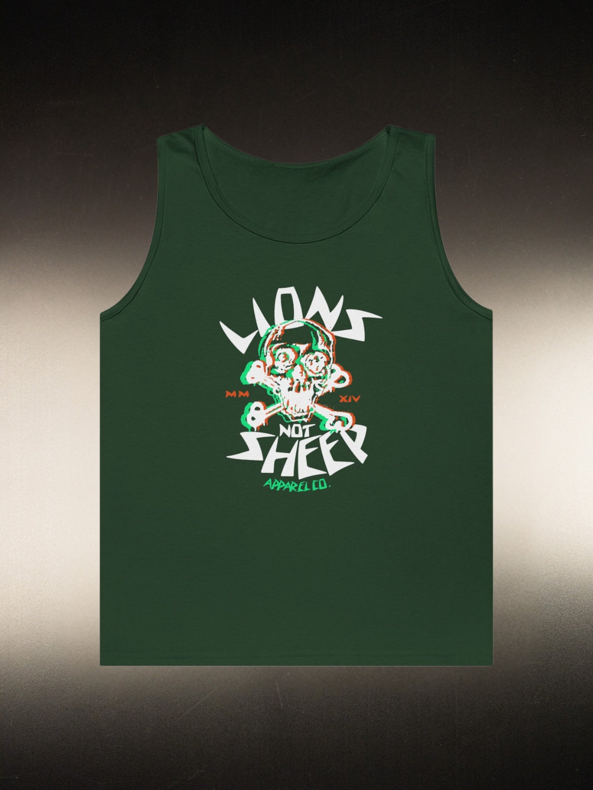 Lions Not Sheep &quot;Glitch Skull&quot; Tank