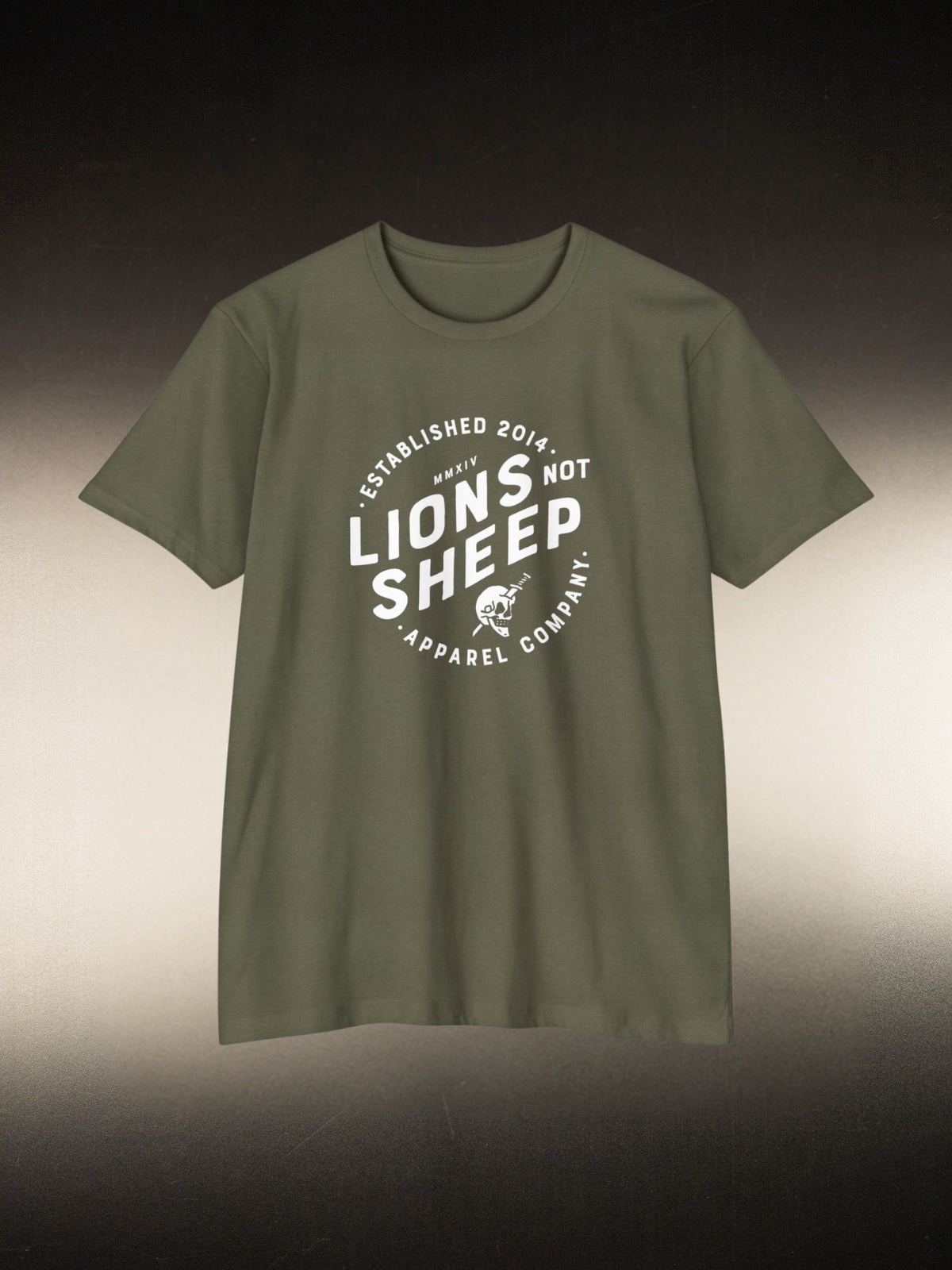 Lions Not Sheep “Vintage Skull” Tee