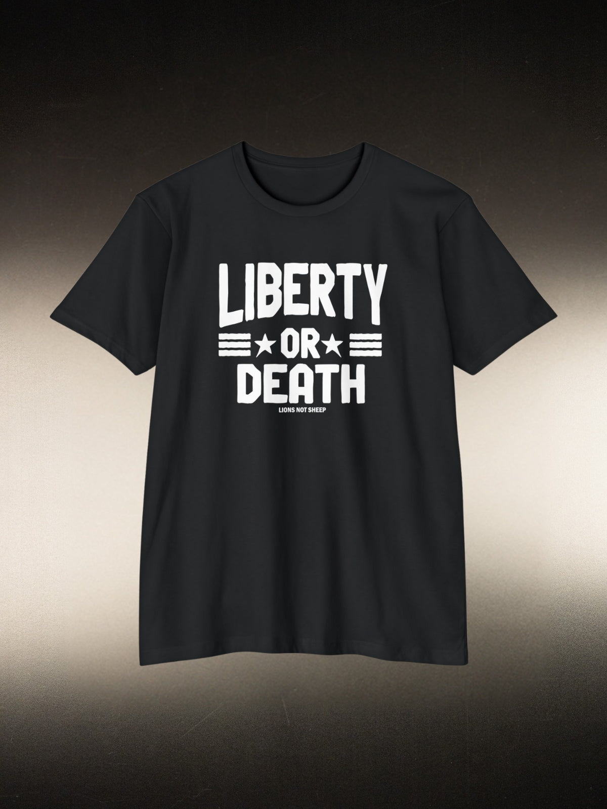 Lions Not Sheep &quot;Liberty or Death&quot; Tee
