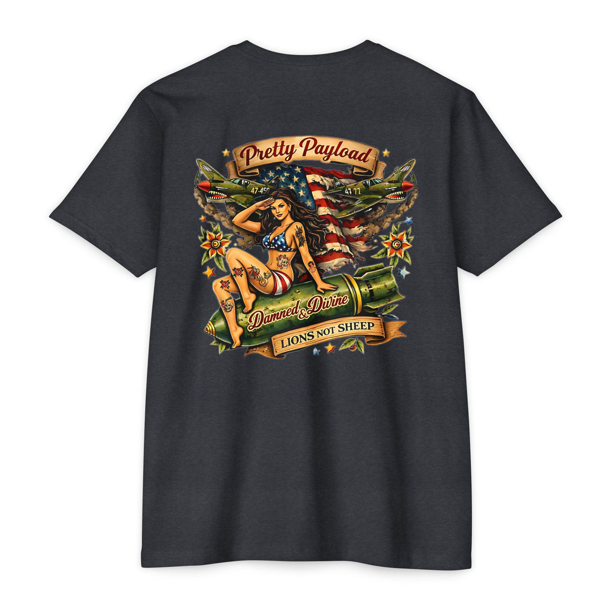 Lions Not Sheep "Pretty Payload" Tee