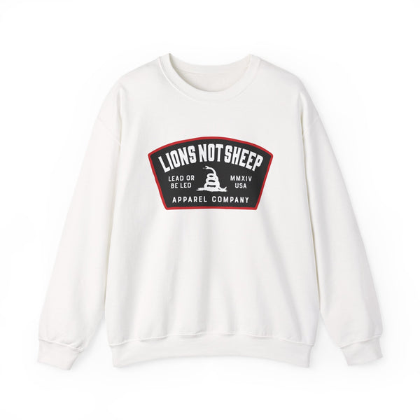 Lions Not Sheep "Lead From the Front" Unisex Crewneck Sweatshirt