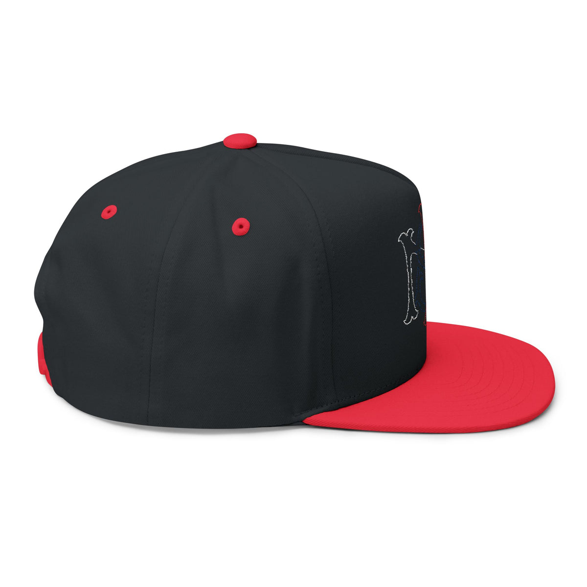 Lions Not Sheep &quot;Yankee&quot; Flat Bill Hat - Dark Version