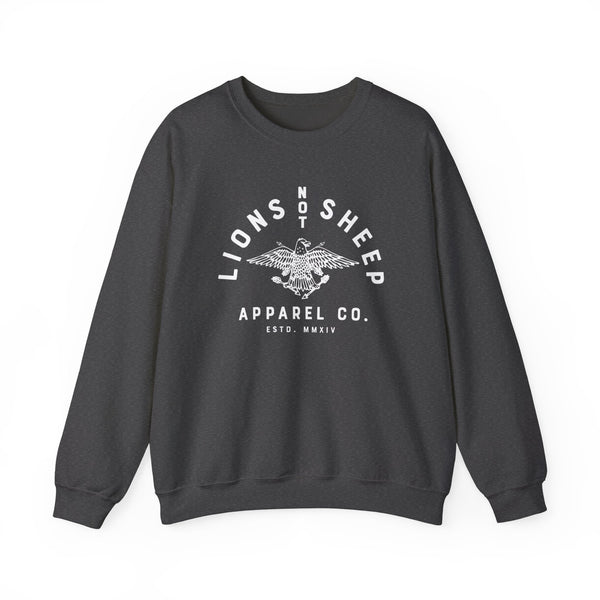 Lions Not Sheep "Vintage Eagle" Unisex Crewneck Sweatshirt