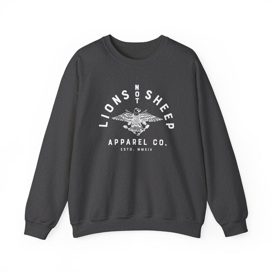 Lions Not Sheep "Vintage Eagle" Unisex Crewneck Sweatshirt