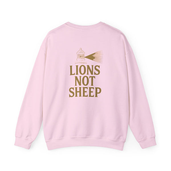 Lions Not Sheep "Watchtower" Unisex Crewneck Sweatshirt