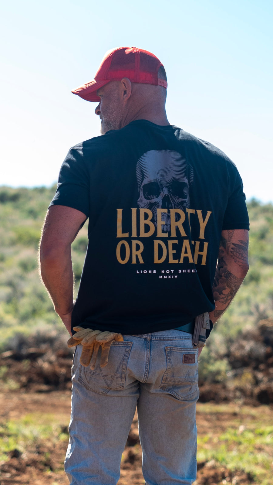 Lions Not Sheep "Liberty or Death" Tee