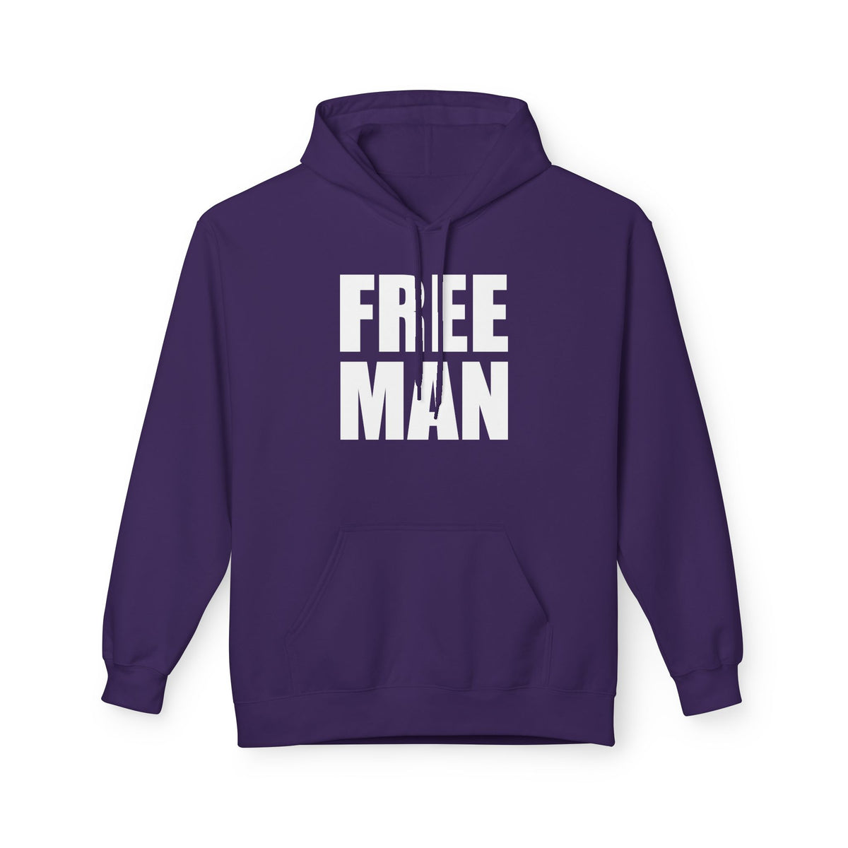Lions Not Sheep "Free Man" Softstyle Fleece Hoodie