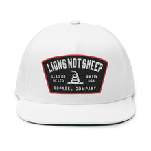 Lions Not Sheep "Lead From the Front" Flat Bill Hat Old