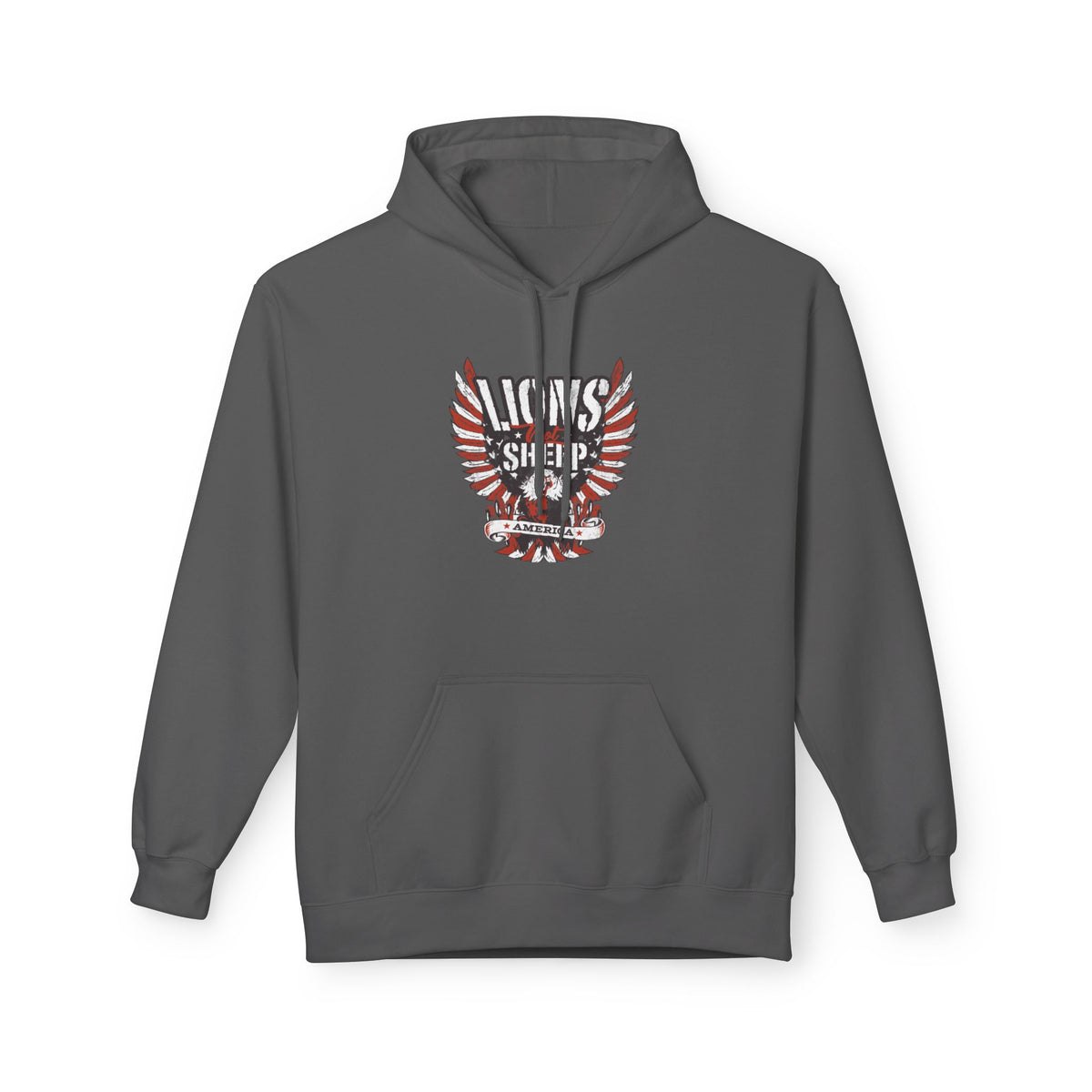 Lions Not Sheep "America" Softstyle Fleece Hoodie