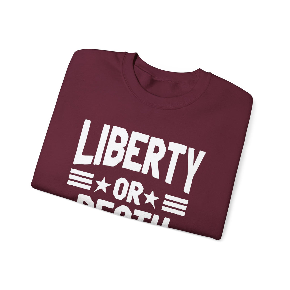 Lions Not Sheep "Liberty or Death" Unisex Crewneck Sweatshirt