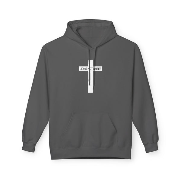 Lions Not Sheep "Cross" Softstyle Fleece Hoodie