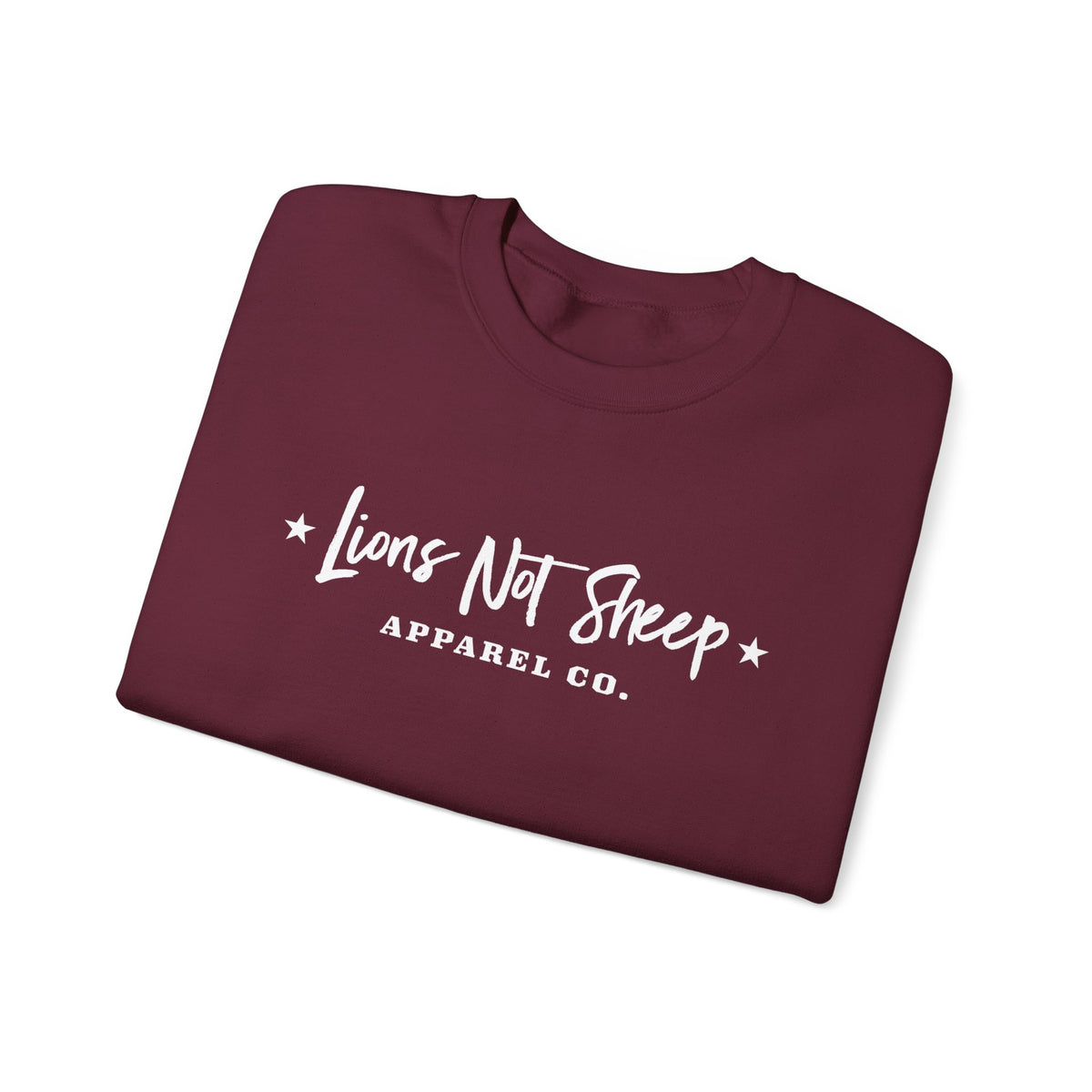 Lions Not Sheep "Apparel Co." Unisex Crewneck Sweatshirt