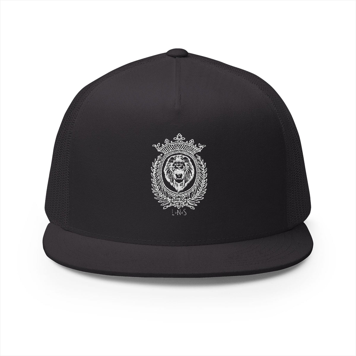 Lions Not Sheep &quot;Royal&quot; 5 Panel Trucker Hat - Dark Version