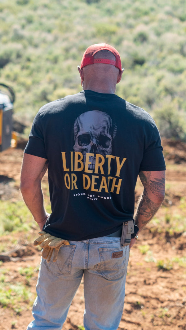 Lions Not Sheep "Liberty or Death" Tee