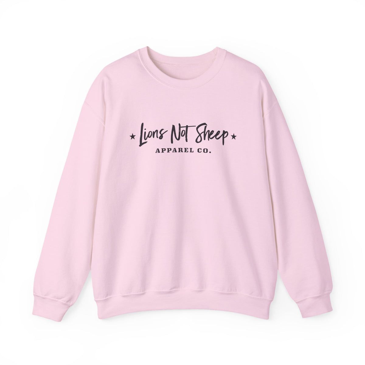 Lions Not Sheep "Apparel Co." Unisex Crewneck Sweatshirt