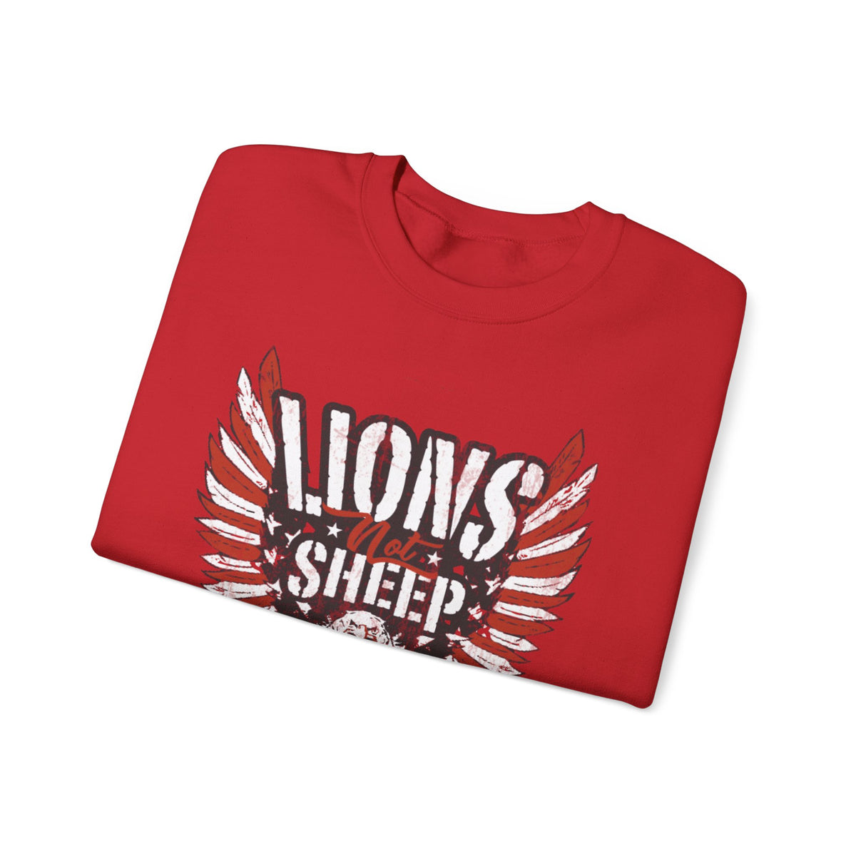 Lions Not Sheep "America" Unisex Crewneck Sweatshirt