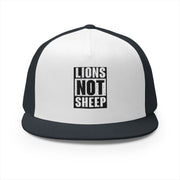 Lions Not Sheep "Straight Outta" 5 Panel Trucker Hat
