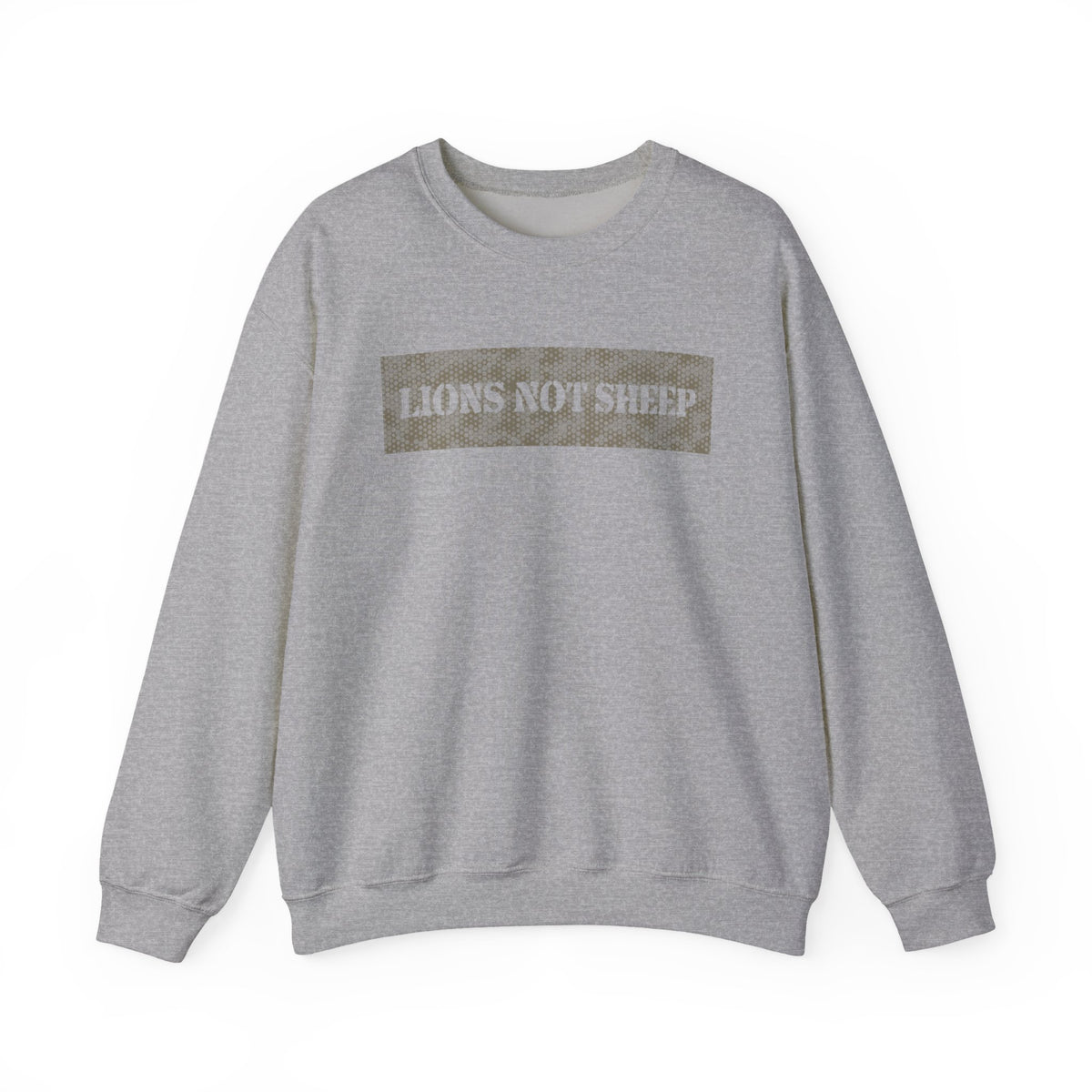 Lions Not Sheep "Gunner" Unisex Crewneck Sweatshirt