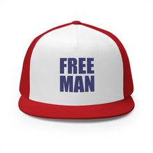 Lions Not Sheep "Free Man" 5 Panel Trucker Hat - Light Version Old