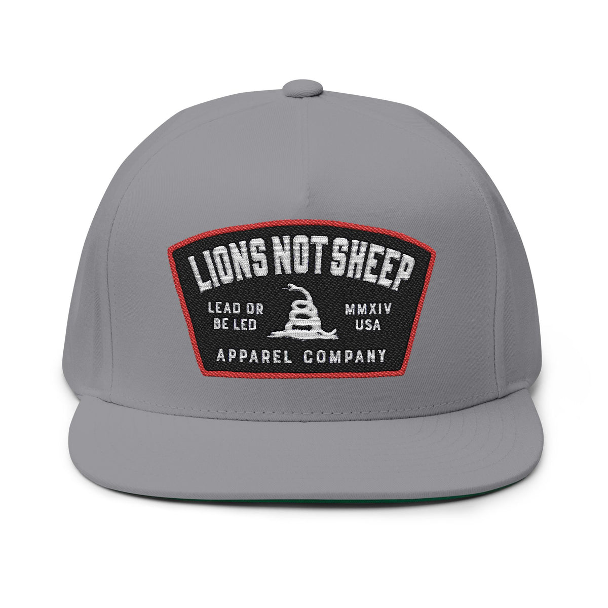 Lions Not Sheep &quot;Lead From the Front&quot; Flat Bill Hat