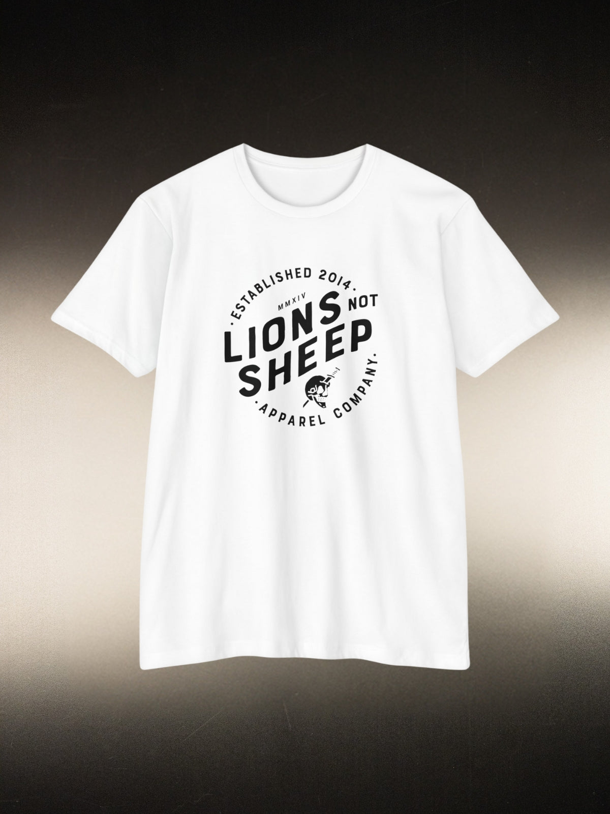 Lions Not Sheep “Vintage Skull” Tee