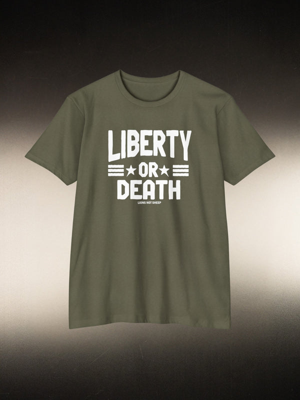 Lions Not Sheep "Liberty or Death" Tee