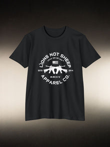 Lions Not Sheep “Cross Guns” Tee