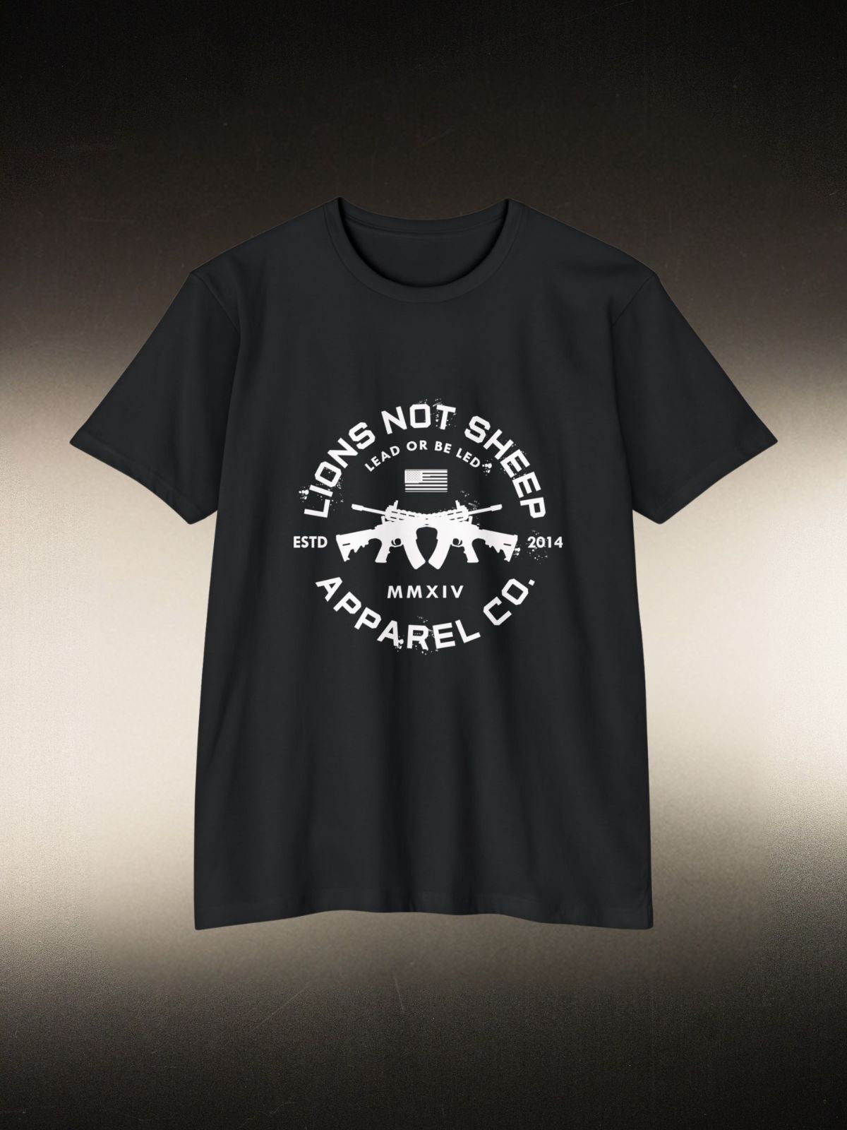 Lions Not Sheep “Cross Guns” Tee