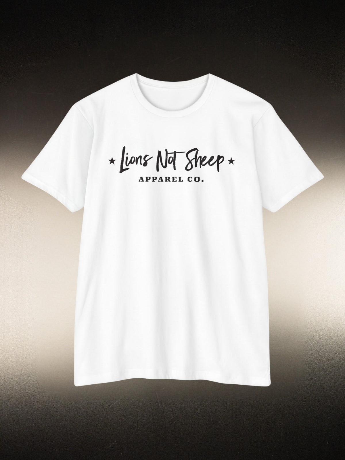 Lions Not Sheep &quot;Apparel Co.&quot; Unisex Tee