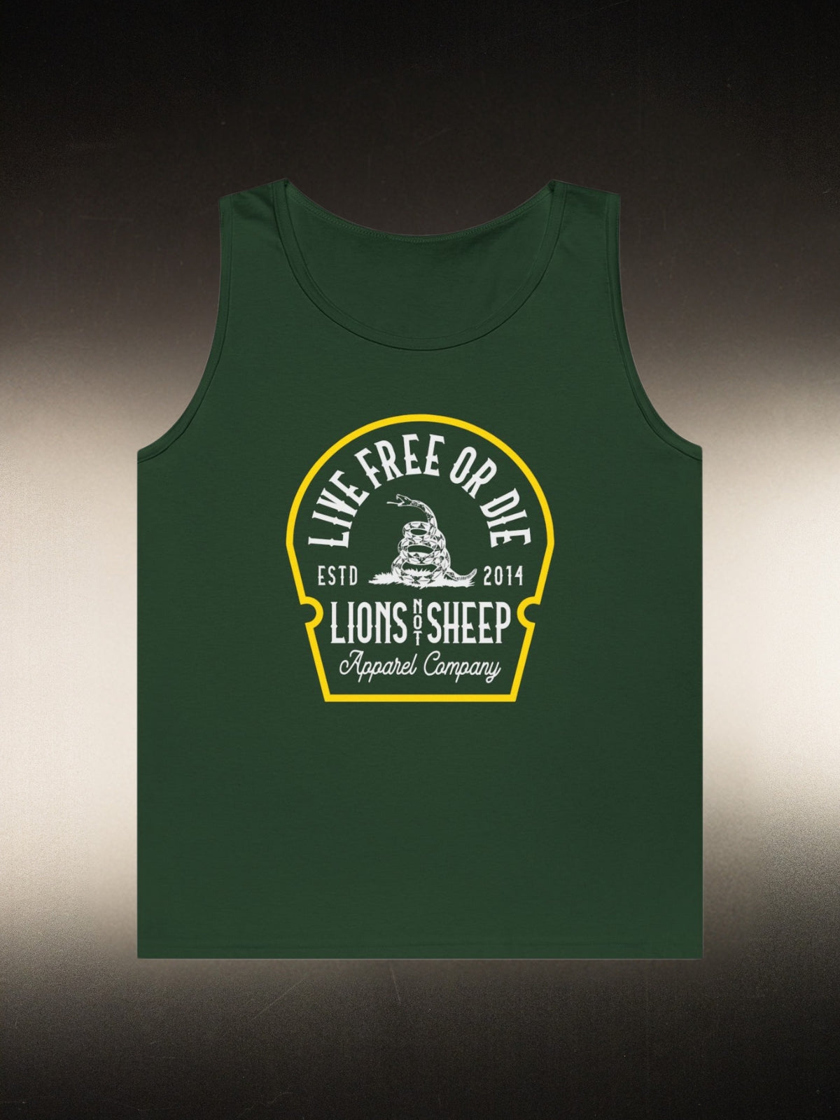 Lions Not Sheep "Live Free or Die" Tank